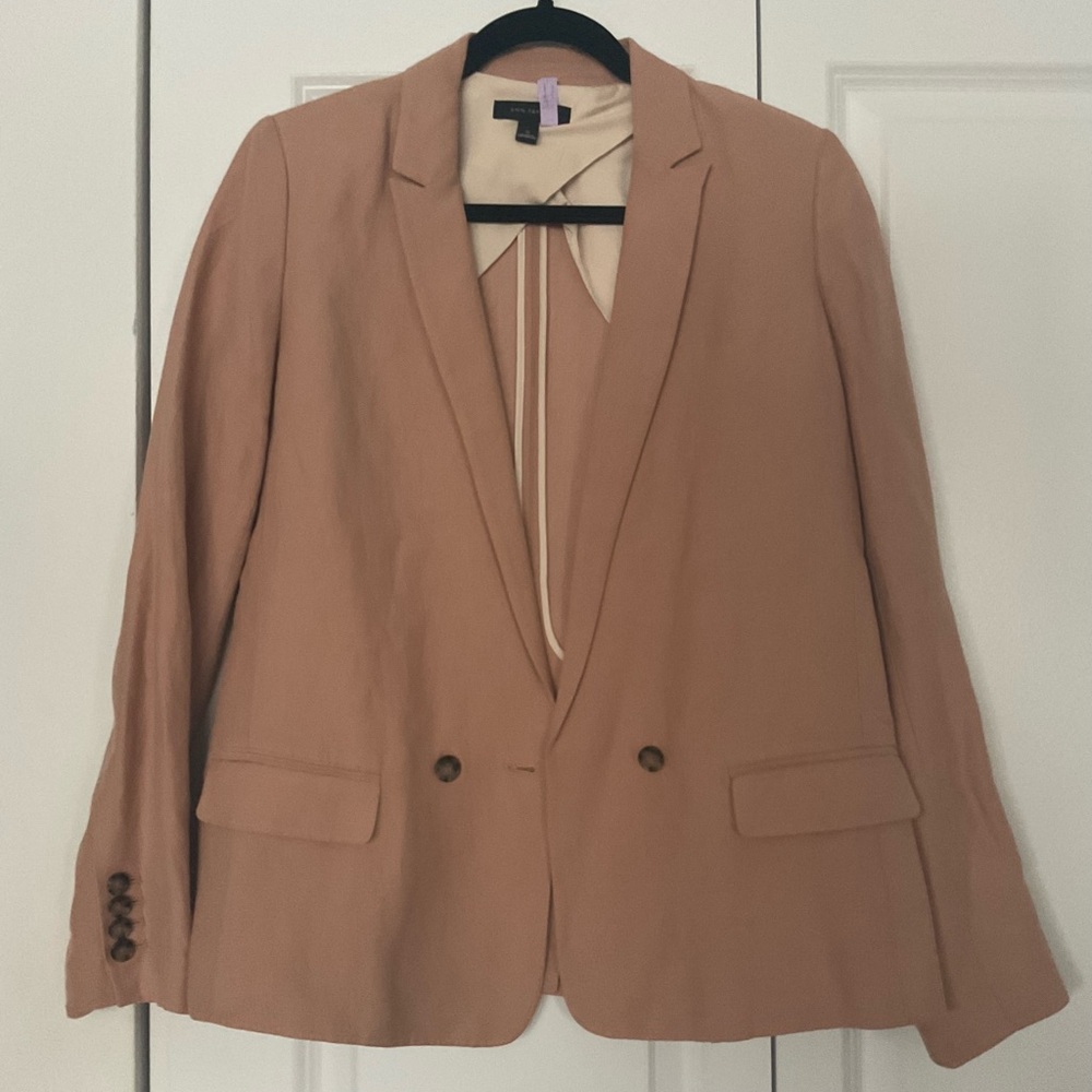 Ann Taylor Linen Blazer